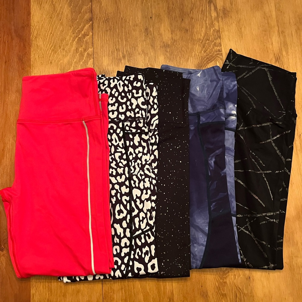 Lot of Zyia leggings (5 pairs)